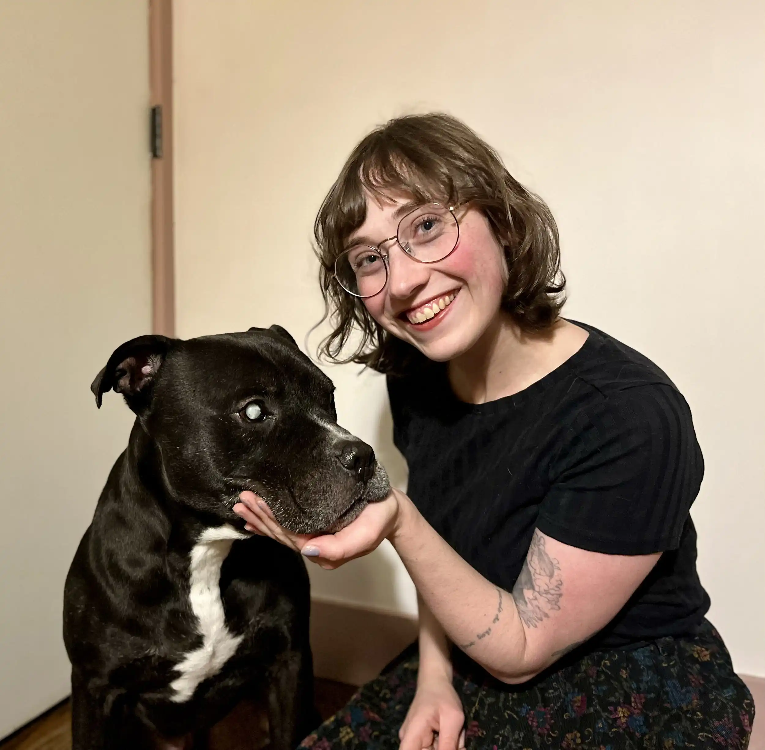 Madeline with Stanley